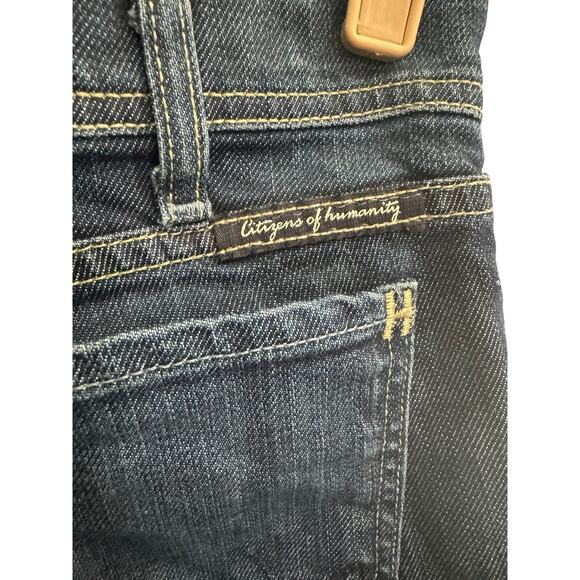 Citizens of Humanity Avedon Jeans Womens 28 Low Waist Skinny Leg *HEM* #3179 - Picture 7 of 16